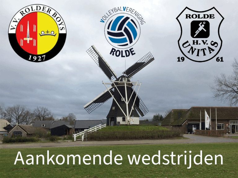 Aankomende sportwedstrijden